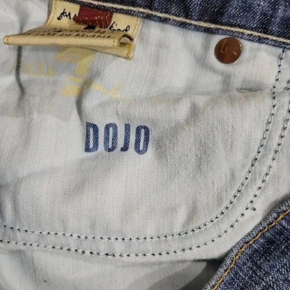 7 For All Mankind Dojo Mid Rise Ombre Jeans Size 28 - Picture 7 of 8